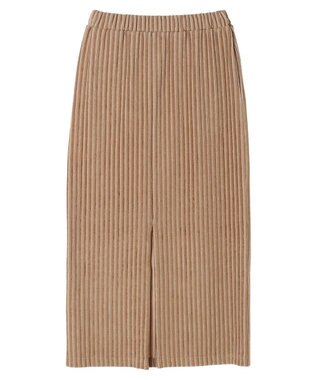 Green Parks ・ＳＵＧＡＲ　ＳＰＯＯＮ　多色コールナロースカート Beige