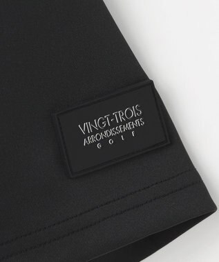 23区GOLF 【MEN】ライトダンボールストレッチモックネック ブラック系