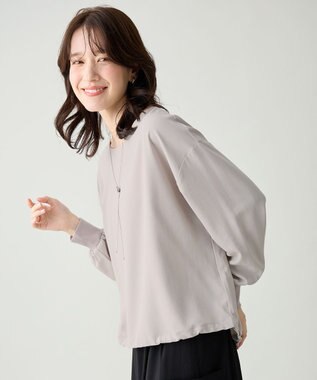 ANY 涼やかDRYブラウス ライトベージュ