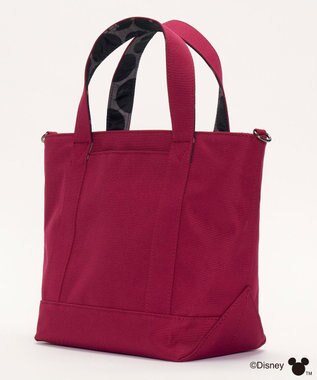 Y'SACCS 【Disney Collection】シルエットプリント2WAYミニトートバッグ ワイン