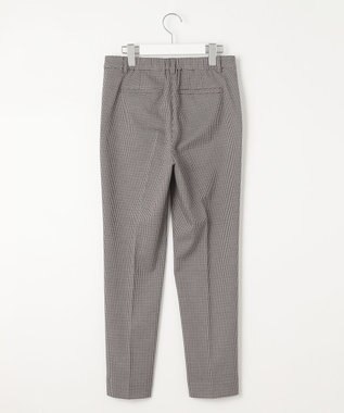 J.PRESS LADIES 【洗える】EcoVeroツイル テーパード パンツ ブラウン系3