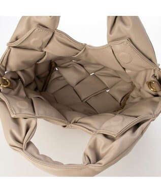 UNBILLION カシュカシュ cachecache / ボンディングメッシュ2wayトートバッグ オーク