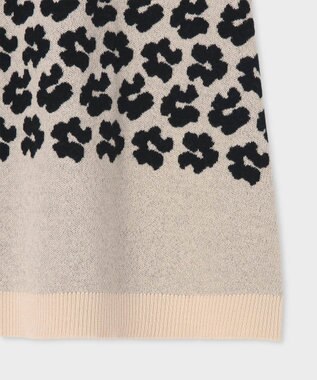 Paul Smith フラワージャカード ニットスカート エクリュ