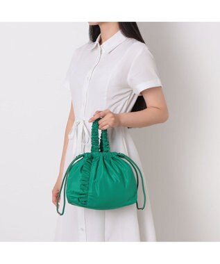 LANVIN en Bleu マイル マルチショルダーバッグ グリーン