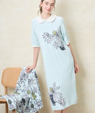 une nana cool 【ムーミン】MOOMIN × une nana ccol　なめらかふわふわブランケット ME