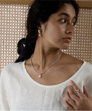 シルバー925 キャッチパールピアス / yoaa | ファッション通販 【公式 