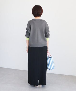 CRAFT STANDARD BOUTIQUE Ｖネックニットカーディガン Dark Gray
