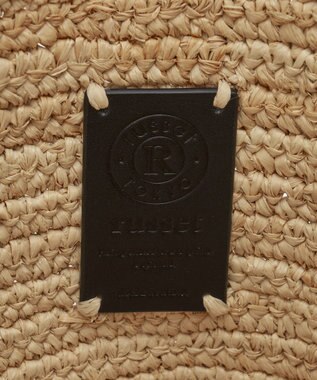 russet 《かごバッグ》インドラフィアワンショルダーバッグ(TI-369) Natural