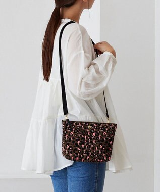 TOPKAPI 【TREASURE TOPKAPI】アニマルジャガード 2WAY ショルダーバッグ