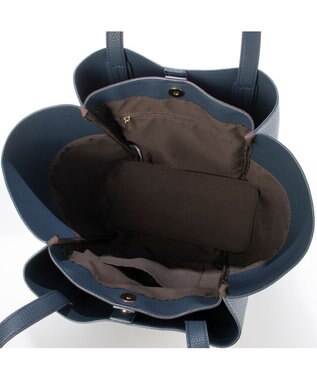 LA BAGAGERIE 【MONICA】収納いっぱいA4トート ネイビー