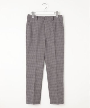 J.PRESS LADIES 【洗える】EcoVeroツイル テーパード パンツ ライトグレー系3