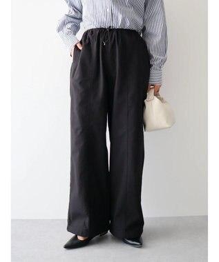 Green Parks ・Ｄｏｕｂｌｅ　Ｆｌａｇｓ　ミニリップイージーパンツ Black