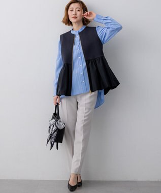 23区 【先行予約/VERY掲載】ベルテッド2WAY ハンドバッグ ブラック系