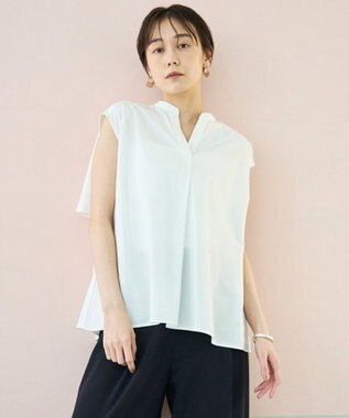 UNFILO ヒートシールドジャージー キーネック レイヤーT ホワイト