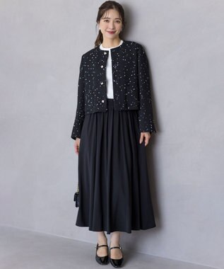 組曲 L テレココサージュ Tシャツ ホワイト系