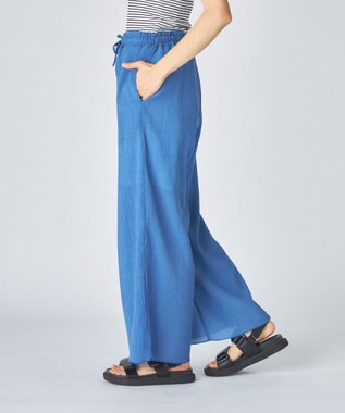 OP／FILA 【Ocean Pacific】水陸両用ロングパンツ ブルー