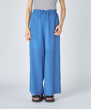 OP／FILA 【Ocean Pacific】水陸両用ロングパンツ ブルー