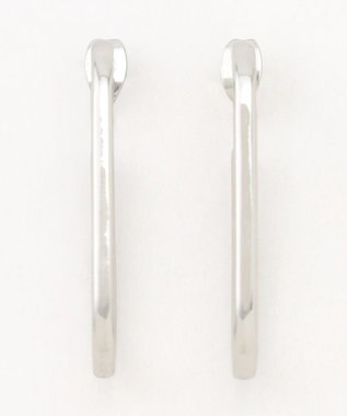 ANY 【WEB限定】オーバルピアス（両耳用） シルバー