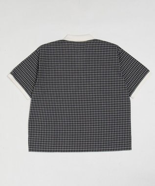 WEGO 【ユニセックス着用ITEM】チェックゲームシャツ ブラックチェック1