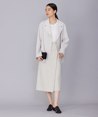 ICB L ライトリバー ミドル丈コート トープ系