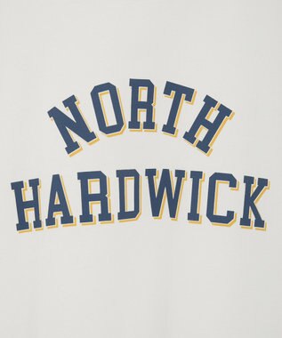 Green Parks カレッジロゴ裏毛チュニック Off White