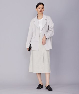 ICB ライトリバー ミドル丈コート トープ系