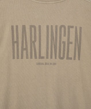 AMERICAN HOLIC バックロゴルーズＴシャツ Beige