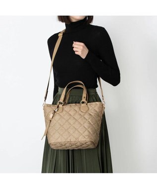 ANNA SUI エアリット 2WAYトートバッグ ベージュ