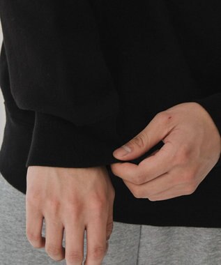 WEGO 【ユニセックス着用ITEM/MLサイズ展開】別注BENDAVISバブルロゴプルオーバー ブラック