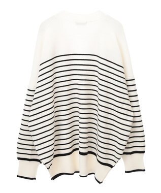 earth music&ecology やわらかタッチカーディガン Border