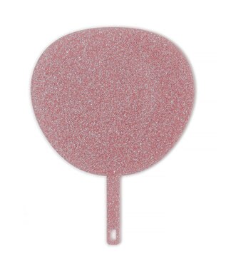 WEGO 【痛バ＆推し活グッズ】キラキラDIYうちわキーホルダー ピンク