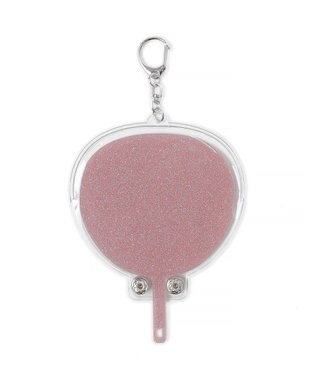 WEGO 【痛バ＆推し活グッズ】キラキラDIYうちわキーホルダー ピンク