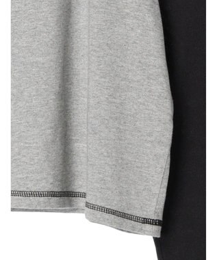 Green Parks ＥＧＯＩＳＴ　肩開きロゴ長袖プルオーバー Gray