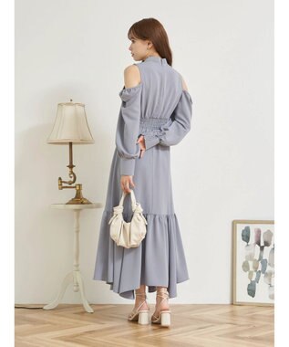 earth music&ecology ２ＷＡＹショルダーワンピース Blue