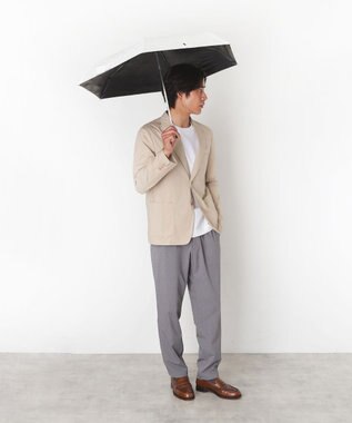 MOONBAT 【WEB限定】POLO RALPH LAUREN(ポロ ラルフローレン) 晴雨兼用日傘 折りたたみ傘 コンパクト PPワンポイント刺繍 一級遮光 遮熱 UV オフホワイト