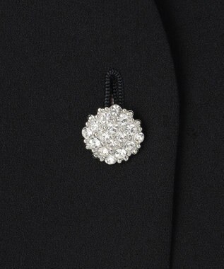 23区 S 【APPLAUDIR】クリアジョーゼット 3WAYコンパクトジャケット ブラック系