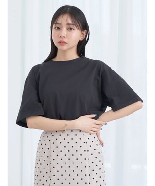 earth music&ecology ＢＯＸ　Ｔシャツ Black