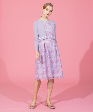 TOCCA 【洗える！】ETERNAL KNIT カーディガン ライラック系