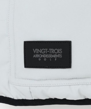 23区GOLF 【MEN】中綿リバーシブルベスト ライトグレー系