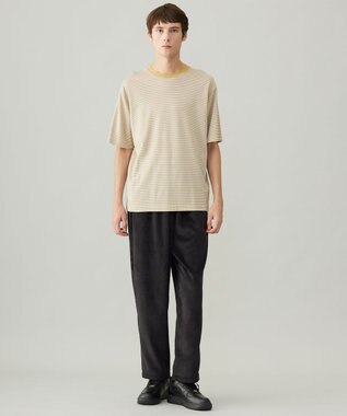 UNFILO MENS 【男女兼用/新色追加】スマート ストレッチ TEE [新色]イエローボーダー