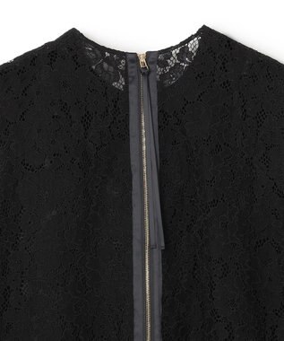 BEIGE， KALMIA / バックファスナーレースドレス Black