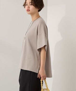 AMERICAN HOLIC 【接触冷感】スムースボクサーＴシャツ Gray Beige