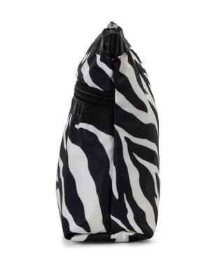 LeSportsac COSMETIC CLUTCH/クリームブラックゼブラ クリームブラックゼブラ