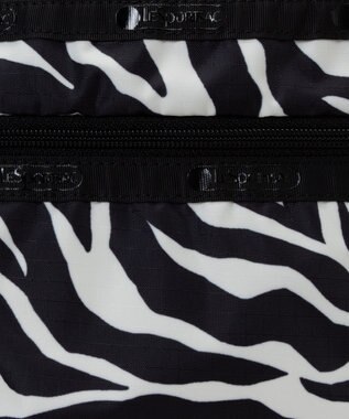 LeSportsac COSMETIC CLUTCH/クリームブラックゼブラ クリームブラックゼブラ