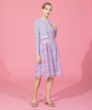 TOCCA 【洗える！】ETERNAL KNIT カーディガン ライラック系