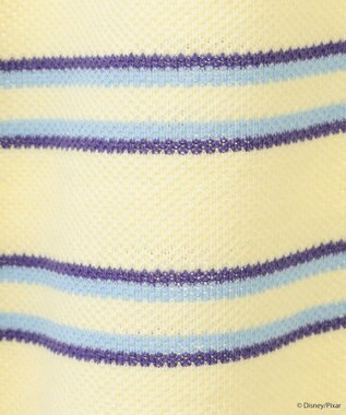 earth music&ecology Ｆｉｎｄｉｎｇ　Ｎｅｍｏ／ボーダーポロシャツ Yellow