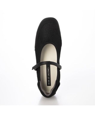 MODE ET JACOMO <MODE ET JACOMO>ストラップバレエスニーカー ブラック