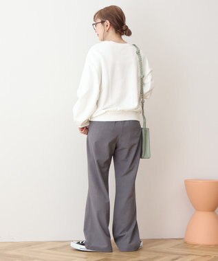 AMERICAN HOLIC タックスリーブスウェット Off White