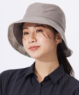 J.PRESS LADIES 【洗える・畳める】 LIBERTY リネン ハット