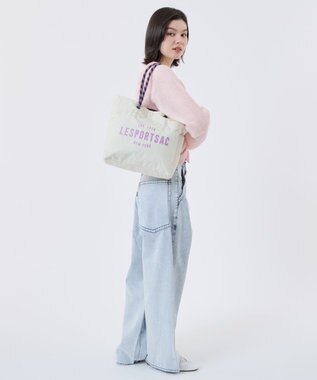 LeSportsac ML 2 WAY TOTE        /2ウェイビスケットベージュ/ディープシー 2ウェイビスケットベージュ/ディープシー